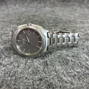 Citizen Eco-Drive Paradigm Watch Men 38mm Silver Dial Steel Date E111S022240